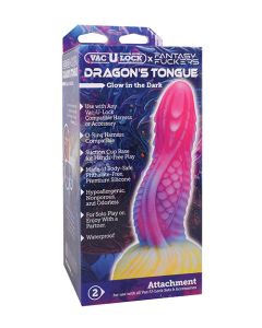 Vac-U-Lock x Fantasy Fuckers Dragon's Tongue - Multi-Colored