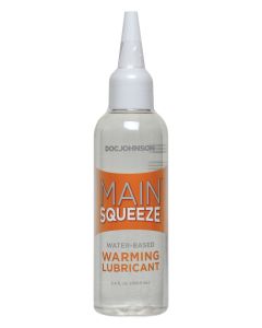 Main Squeeze Warming Water-Based Lubricant - 3.4 oz