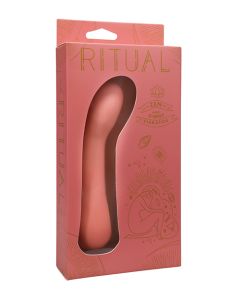 RITUAL Zen Rechargeable Silicone G-Spot Vibe - Coral
