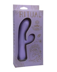 RITUAL Aura Rechargeable Silicone Rabbit Vibe - Lilac