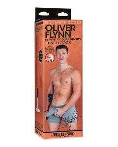 Signature Cocks ULTRASKYN 10" Cock w/Removable Vac-U-Lock Suction Cup - Oliver Flynn