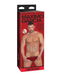 Signature Cocks ULTRASKYN 8.5" Cock w/Removable Vac-U-Lock Suction Cup - Maximo Garcia