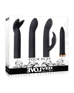 Evolved Four Play Kit - Black/Rose Gold