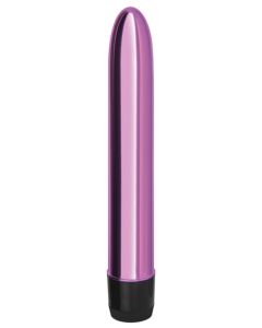 Erotic Toy Company Chrome Classics 7" Vibe - Pink