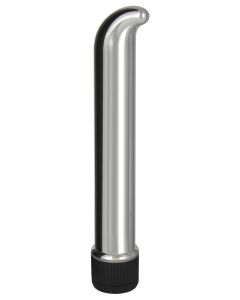 Erotic Toy Company Chrome Classics 7" G Spot Vibe - Silver