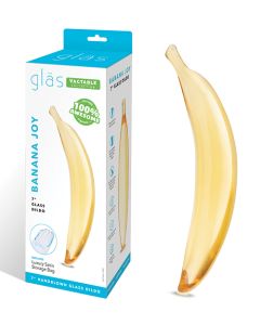 Glas 7" Dildo Banana Joy