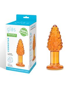 Glas 4" Butt Plug Cornstar