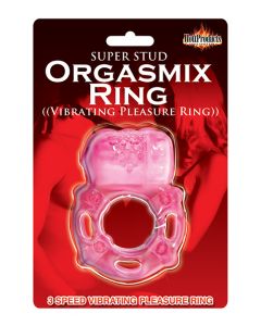 Super Stud Orgasmix Ring Pleasure Ring 3 Speed - Purple
