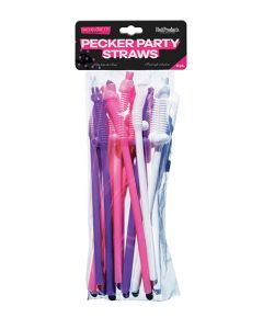 Bachelorette Party Flexy Super Straw - Pack of 10