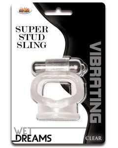 Wet Dreams Super Stud Sling - Clear