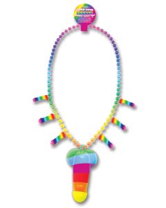 Rainbow Pecker Whistle Necklace