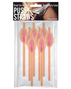 Pussy Straws - Pack of 8