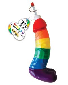 Rainbow Dicky Chug Sports Bottle