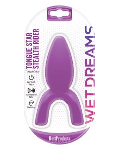 Wet Dreams Tongue Star Stealth Rider Vibe - Purple