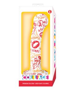 Collage I Remember Paris G Spot Silicone Dildo