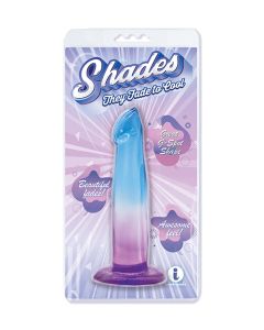 Shades Jelly TPR Gradient Dong Small - Blue/Purple