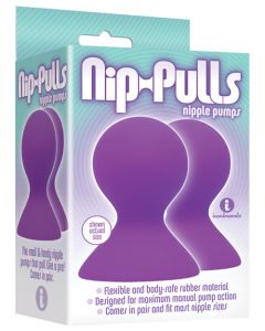 The 9's Silicone Nip Pulls - Violet