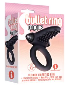 The 9's S Bullet Ring - Tongue