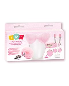Try-Curious Kitty Set - Pink
