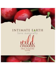 Intimate Earth Lubricant Foil - 3 ml Wild Cherries