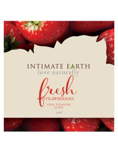 Intimate Earth Lubricant Foil - 3 ml Fresh Strawberries