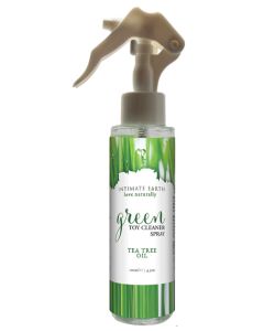 Intimate Earth Toy Cleaner Spray - 4.2 oz Green Tea Tree Oil