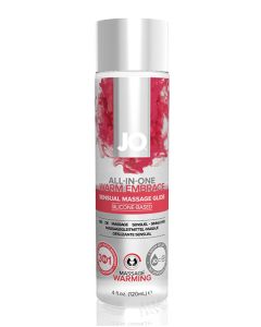 JO All-In-One Massage Glide - Warming Massage 4 oz