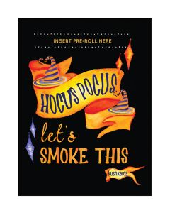 Halloween Hocus Pocus Greeting Card w/Matchbook