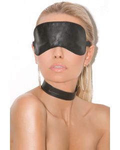 Leather Blindfold