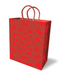 Glitter Hearts Gift Bag