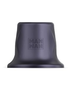 Manwan Holden Suction Cup Wand Holder - Black Plum