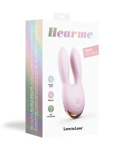Love to Love Hear Me Flexible Ear Stim - Baby Pink