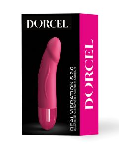 Dorcel Real Vibration S 6" Rechargeable Vibrator - Pink