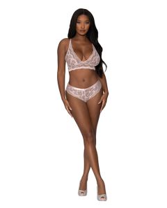 Seabreeze Strappy Back Cami & Short Blush L/XL