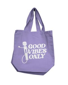 Nobu Good Vibes Only Reusable Tote - Lilac