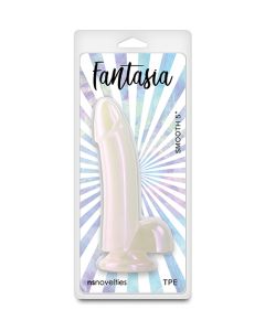 Fantasia Smooth 5" Dildo - Pearl