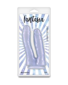 Fantasia Double Trouble Dildo - Azure