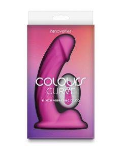 Colours Curve Vibrating 6" Dildo