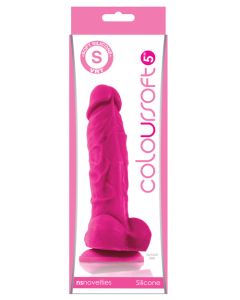 ColourSoft 5" Silicone Soft Dildo