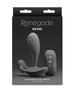 Renegade Echo Prostate Massager - Black