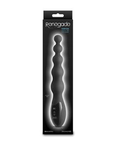Renegade Virtua Digital Beaded Anal Vibrator - Black