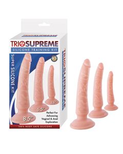 Nasstoys Trio Supreme Silicone Training Kit - Ivory