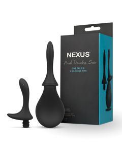 Nexus Anal Douche Set - Black