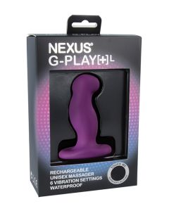 Nexus GPLAYLRG Unisex Rechargeable Vibrator - Purple