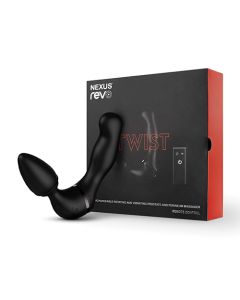 Nexus Revo Twist Rotating & Vibrating Massager - Black