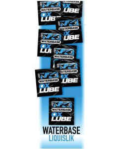 Ox Balls OXLube Liquislik Waterbase Pack - Pack of 50 Sachets