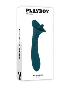 Playboy Pleasure True Indulgence Vibrator - Deep Teal