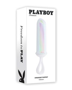 Playboy Pleasure Orgasmic Fantasy Bullet - White