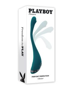 Playboy Pleasure Pinpoint Perfection Clit Stimulator - Teal