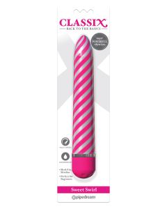 Classix Sweet Swirl Vibrator - Pink